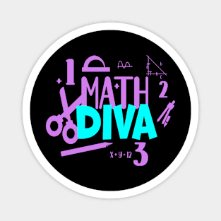 Math Diva Magnet